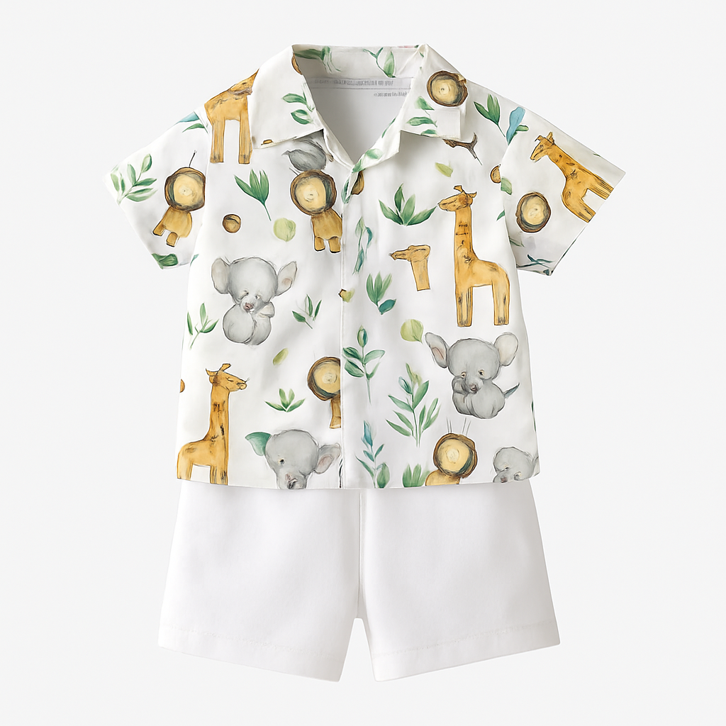 Conjunto Infantil Reino Selvagem