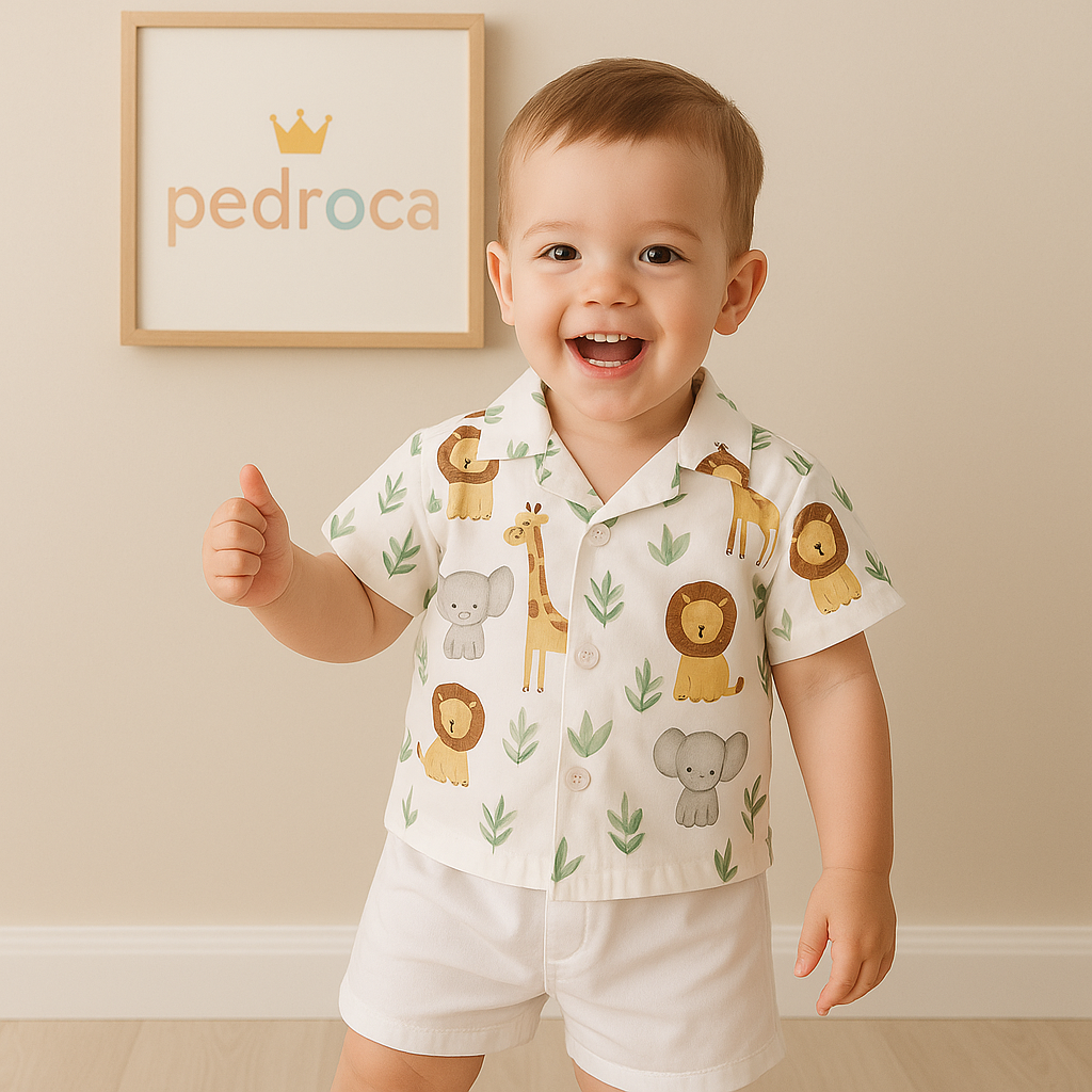 Conjunto Infantil Reino Selvagem