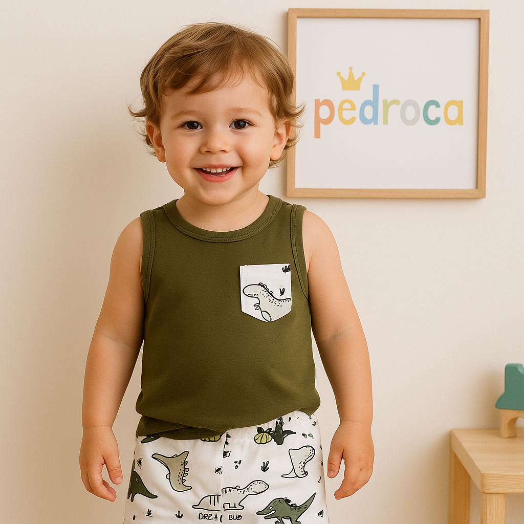 Conjunto Regata infantil Léo