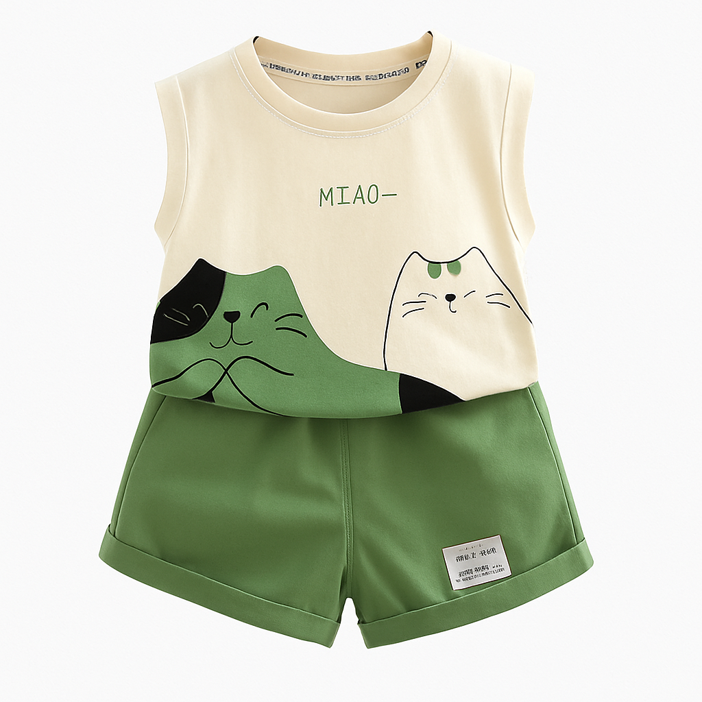 Conjunto Infantil Regata Gatíneos