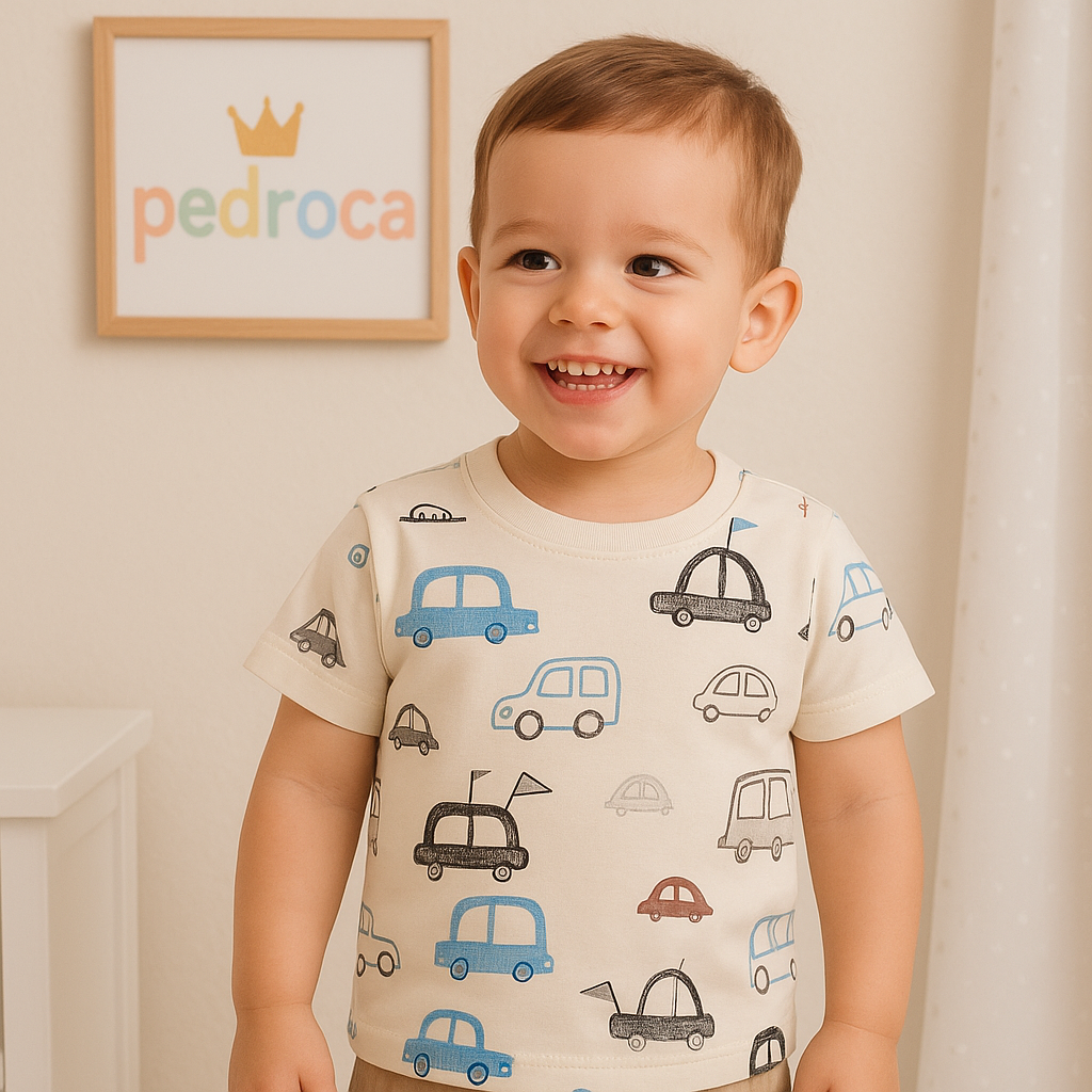 Camiseta Infantil Premium Pedroca