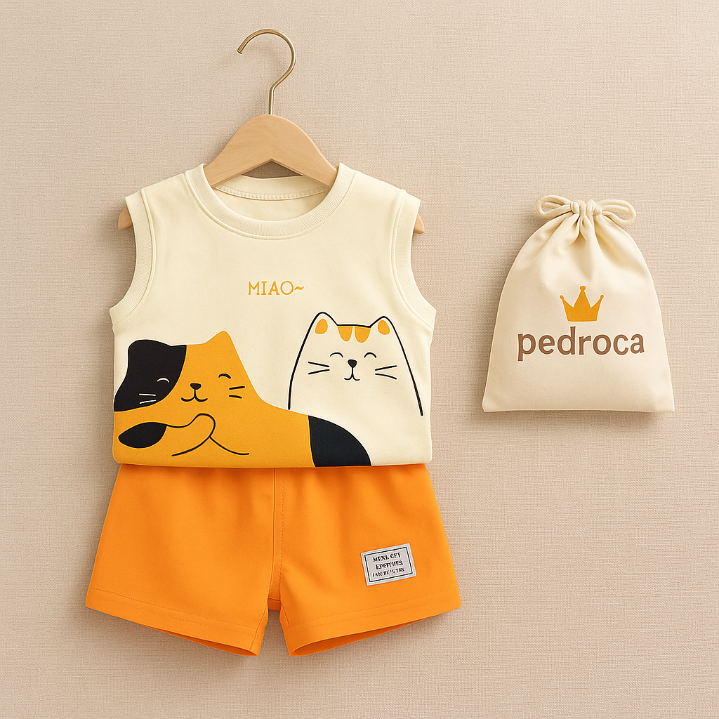 Conjunto Infantil Regata Gatíneos