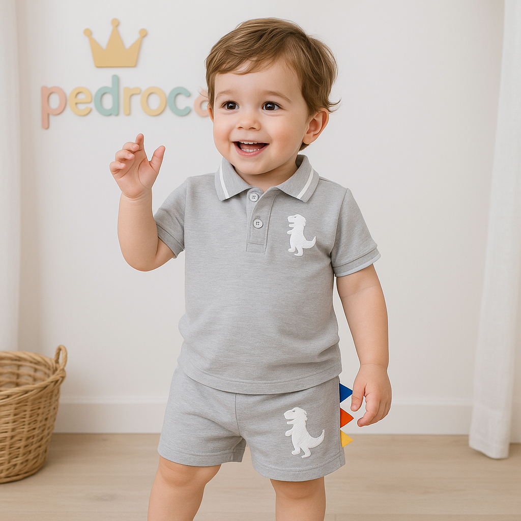 Conjunto Infantil Dino Royale