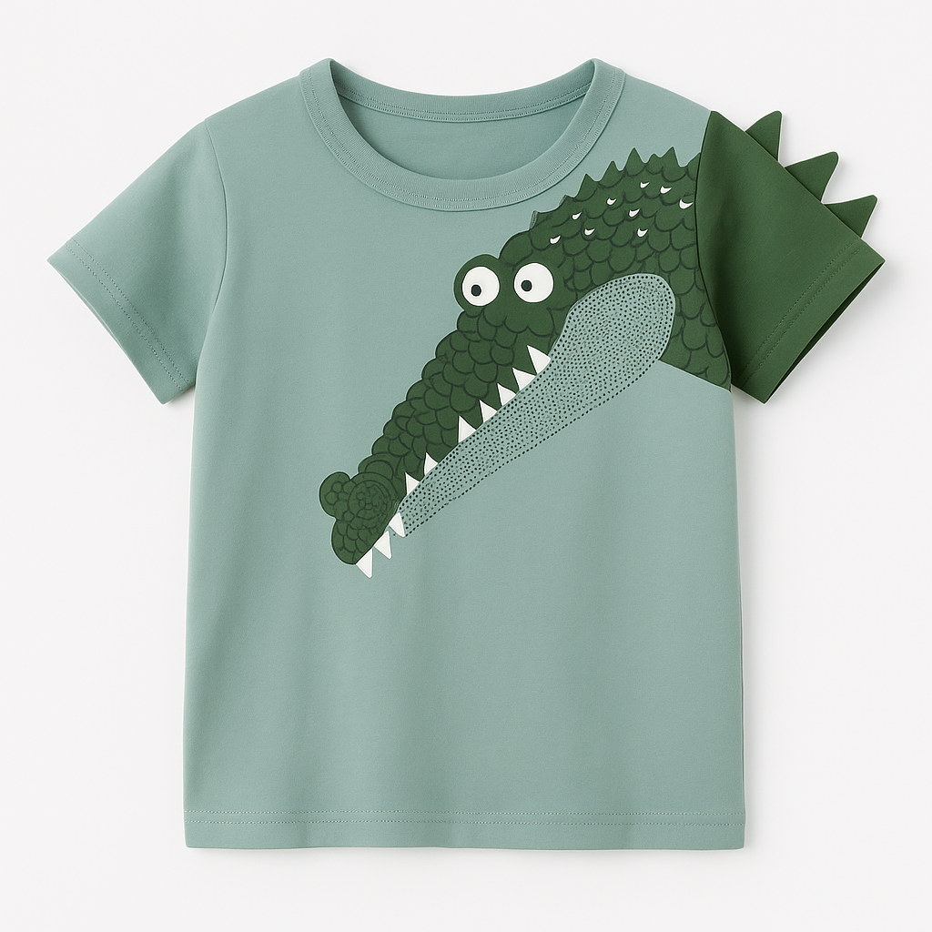 Camisa Infantil Animalê 3D