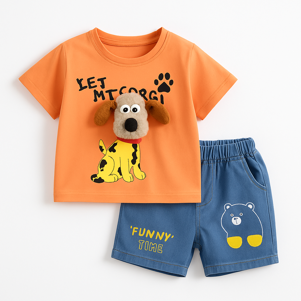 Conjunto Infantil Meu Cachorrinho