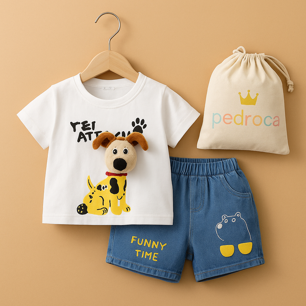 Conjunto Infantil Meu Cachorrinho