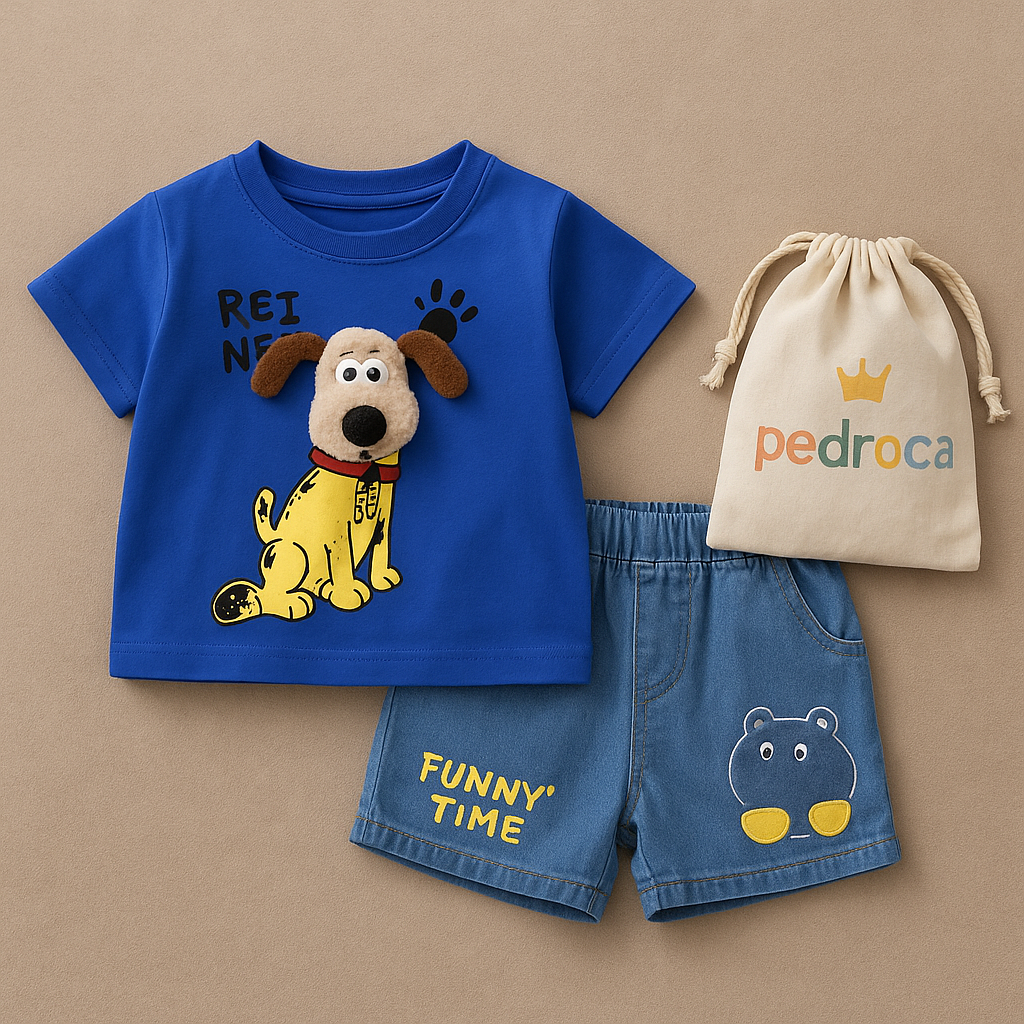 Conjunto Infantil Meu Cachorrinho