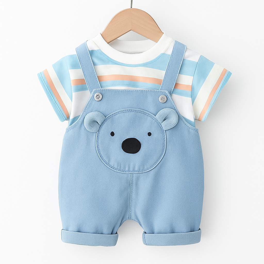 Macacão Infantil Meu Ursinho