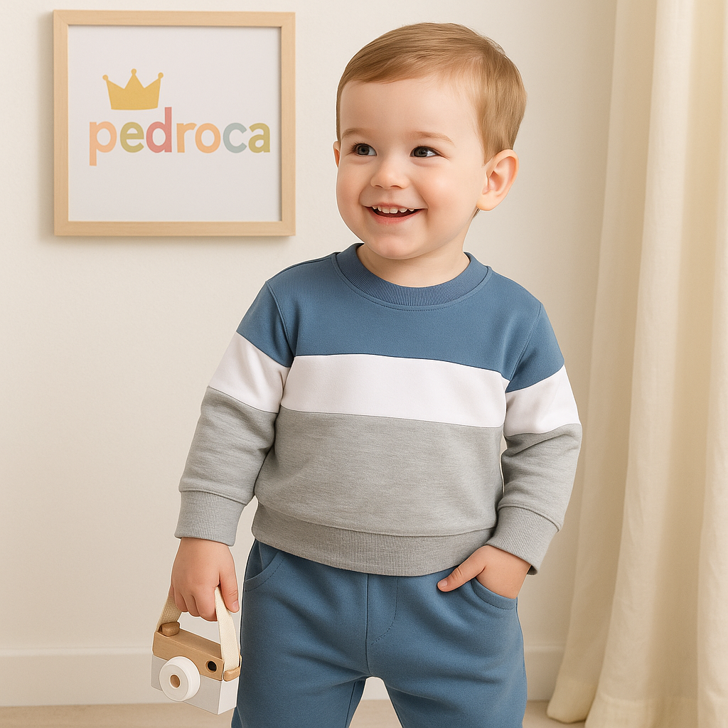Conjunto Infantil Guto Moletom e Calça