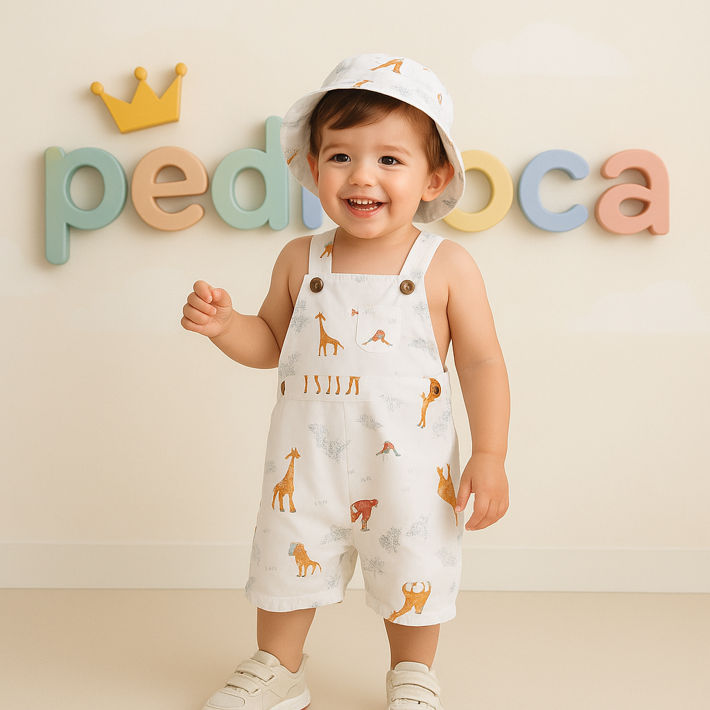 Macacão Infantil Safari