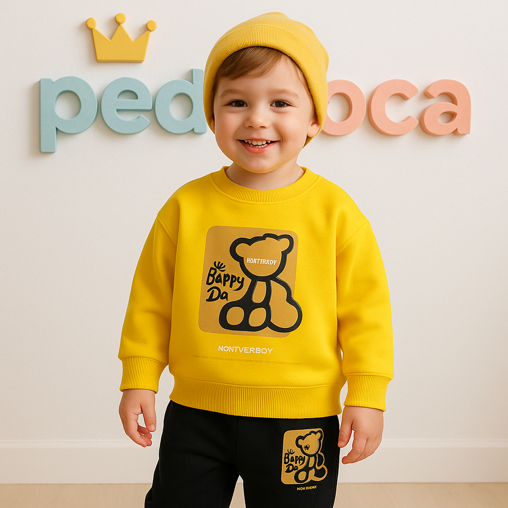 Conjunto Infantil Crazy - Moletom e Calça