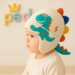 Touca Infantil Dinossauro 3D