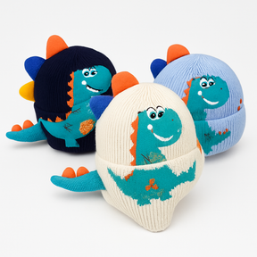 Touca Infantil Dinossauro 3D